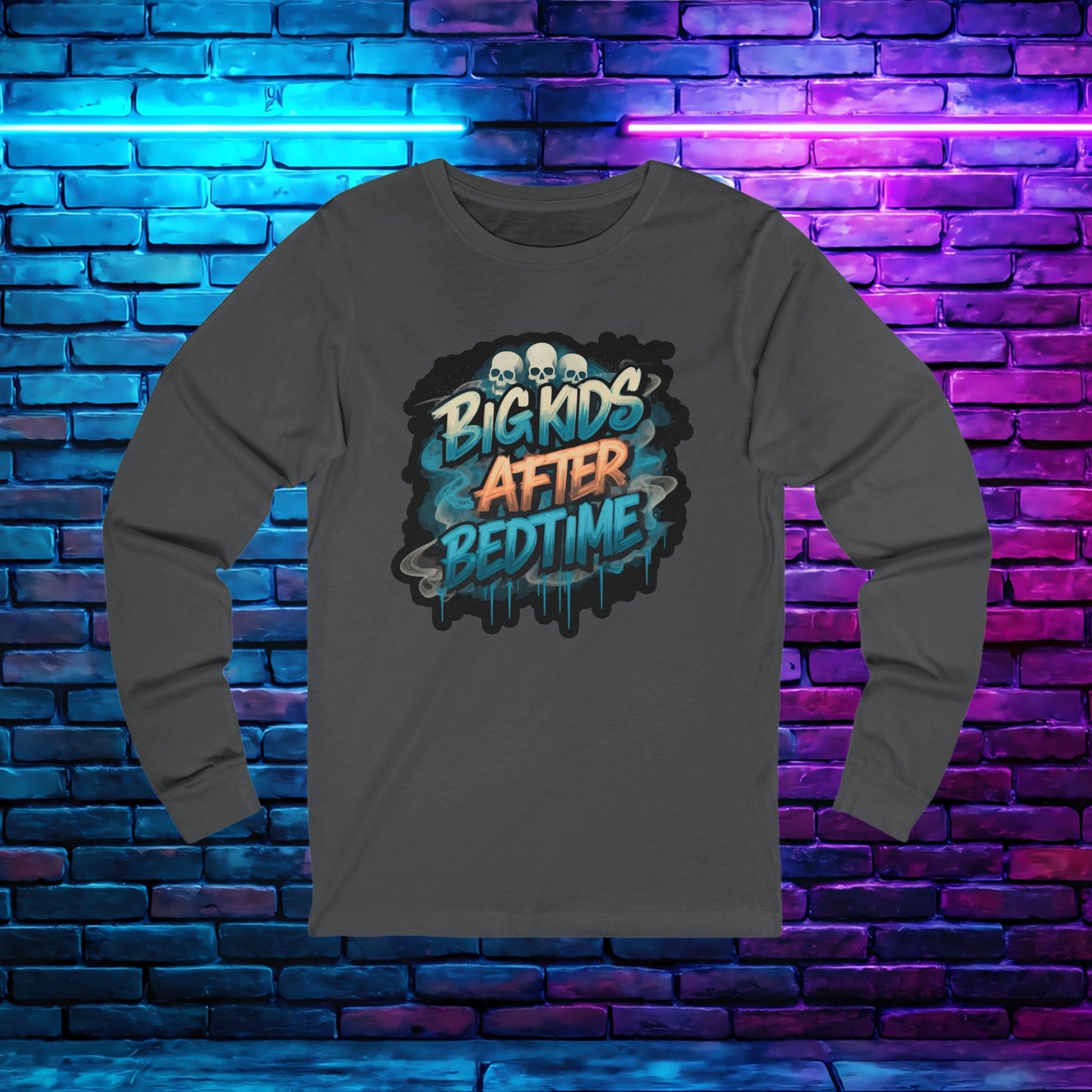 Graffiti Unisex Long Sleeve Tee