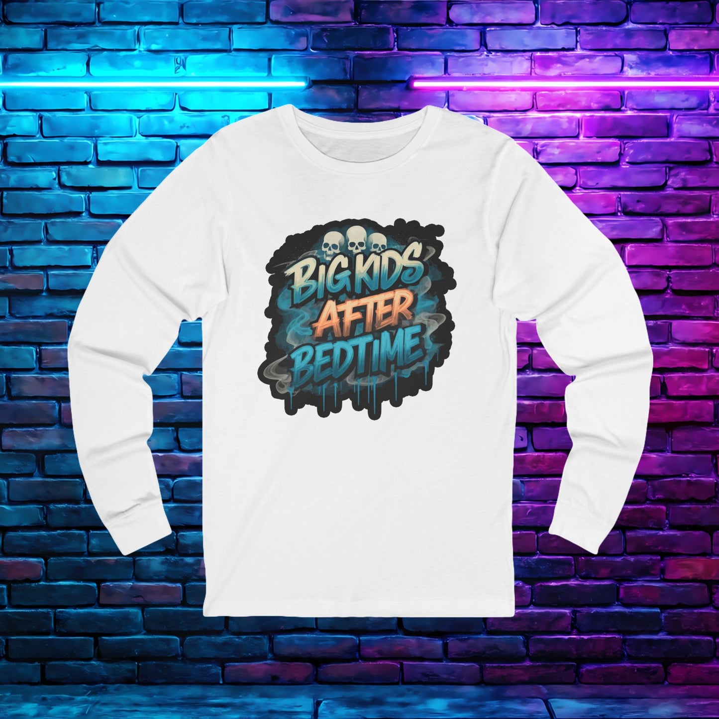 Graffiti Unisex Long Sleeve Tee