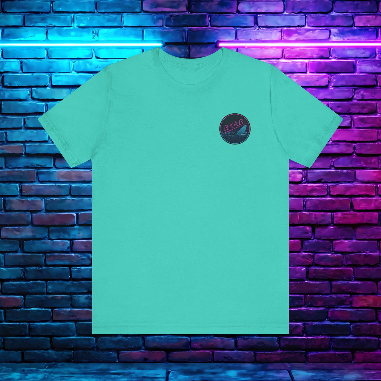 BKAB Shark Surfer 2-Sided Tee