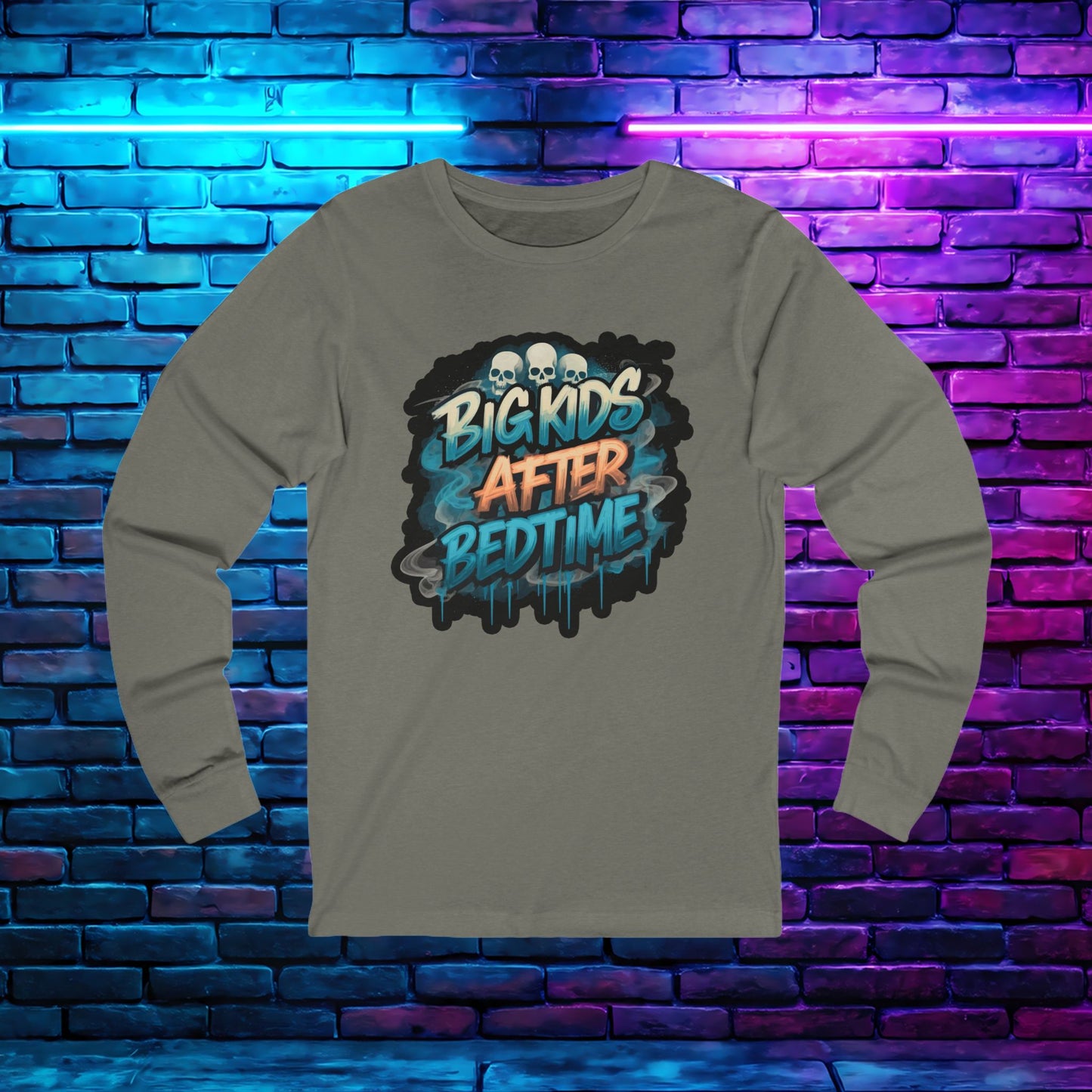 Graffiti Unisex Long Sleeve Tee