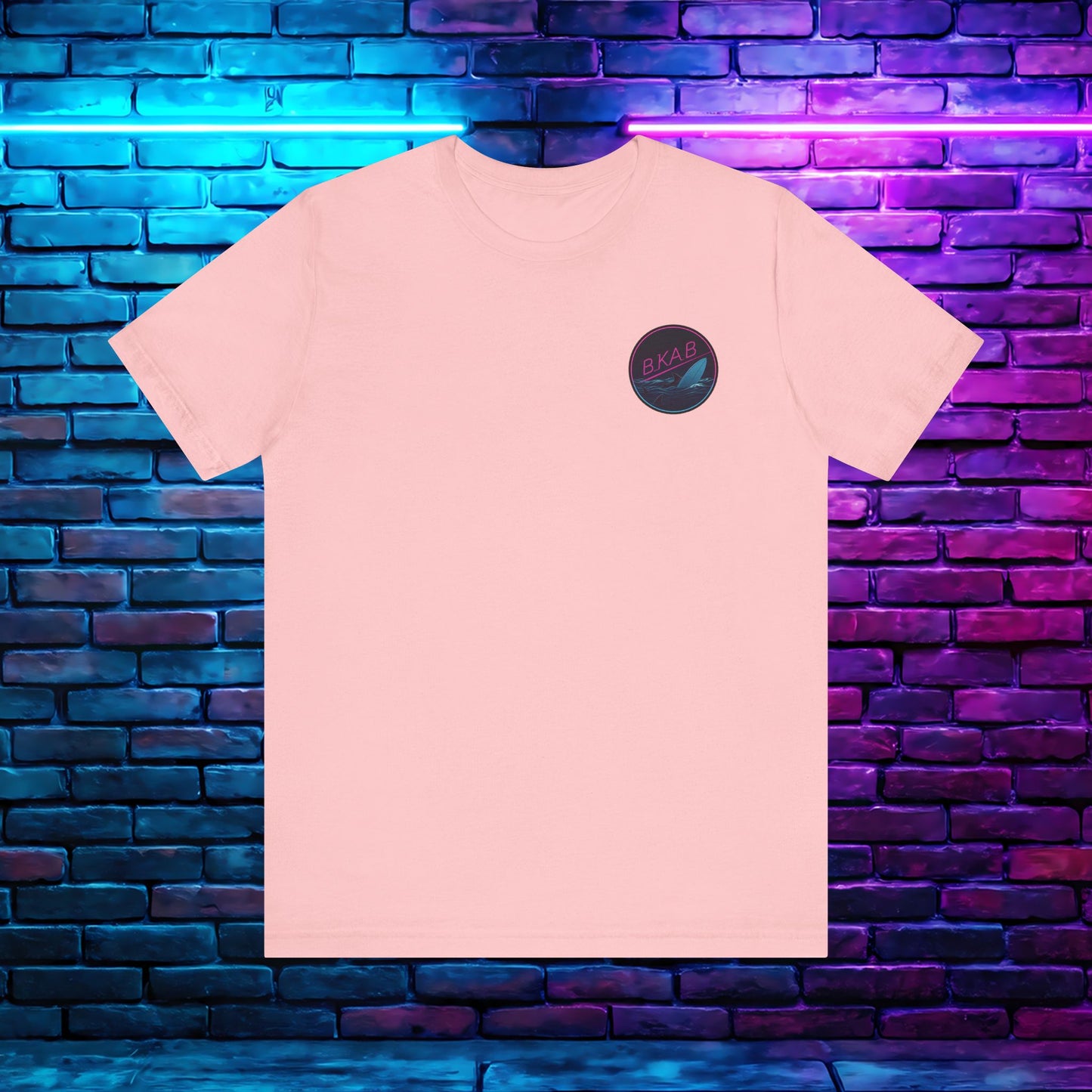 BKAB Shark Surfer 2-Sided Tee