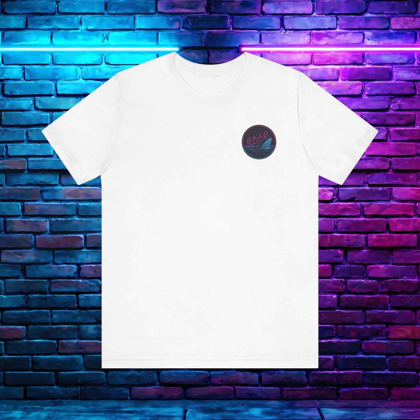 BKAB Shark Surfer 2-Sided Tee