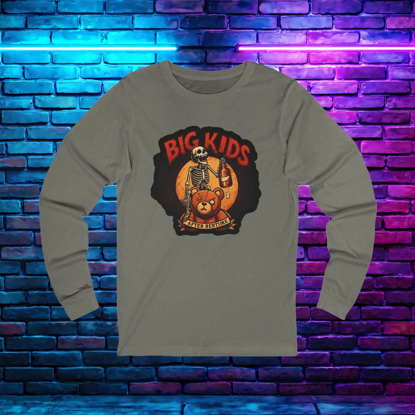 Jim's Bottle Unisex Long Sleeve Tee