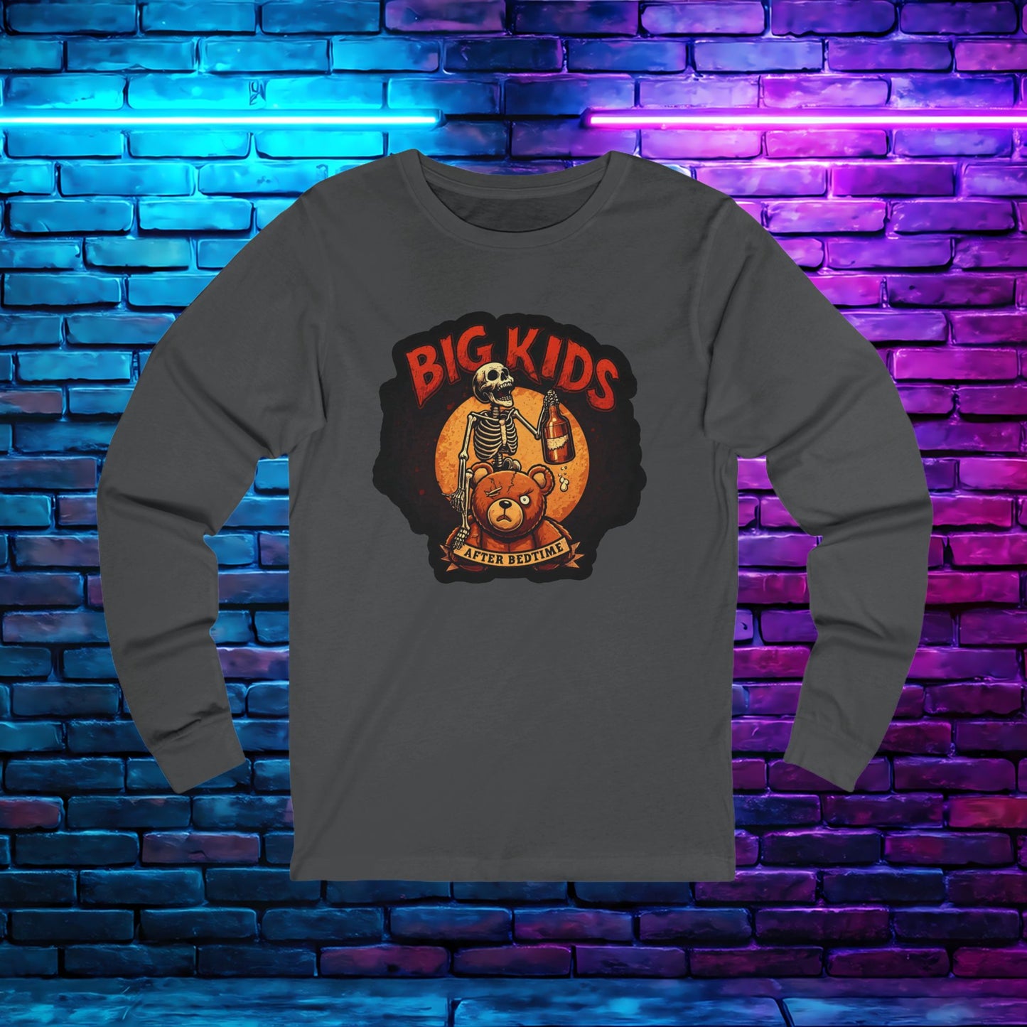 Jim's Bottle Unisex Long Sleeve Tee