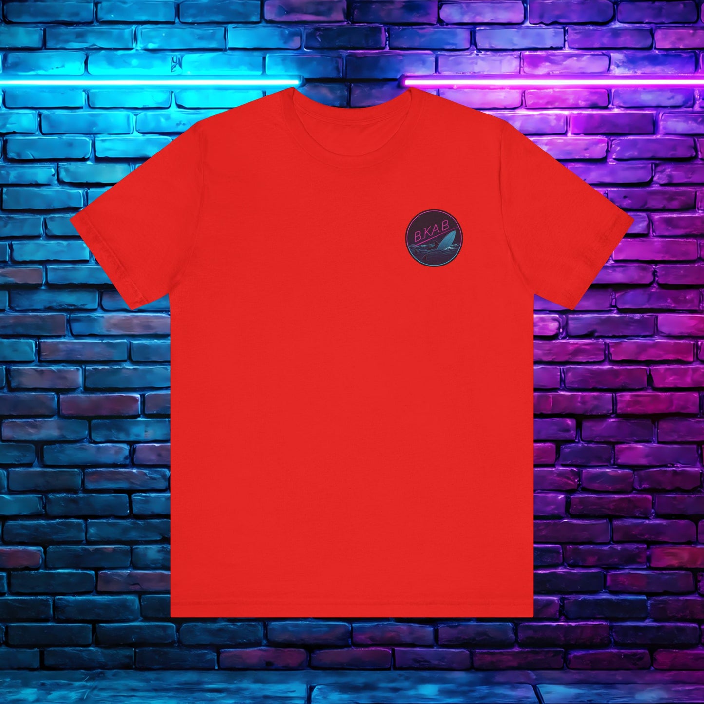 BKAB Shark Surfer 2-Sided Tee