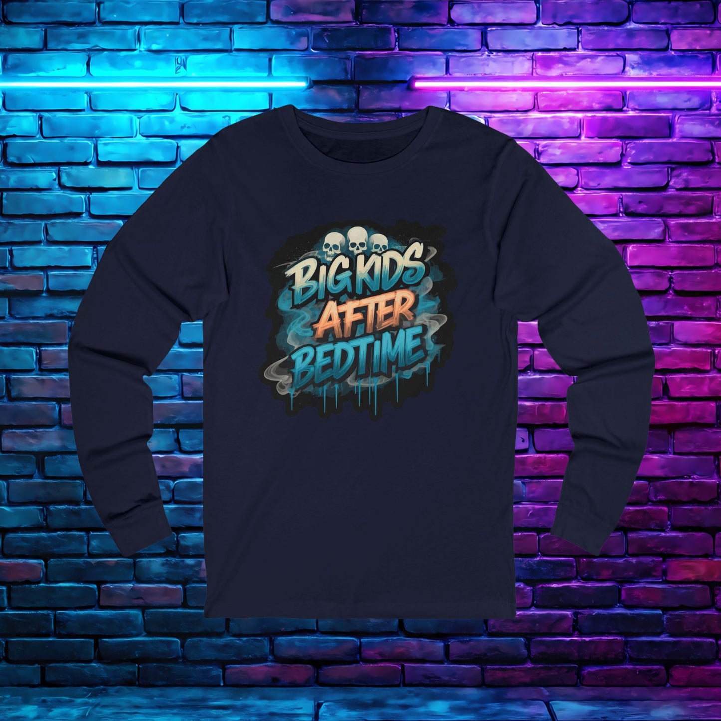 Graffiti Unisex Long Sleeve Tee