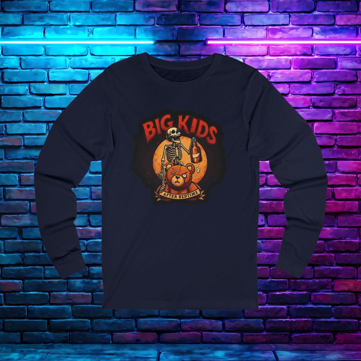 Jim's Bottle Unisex Long Sleeve Tee