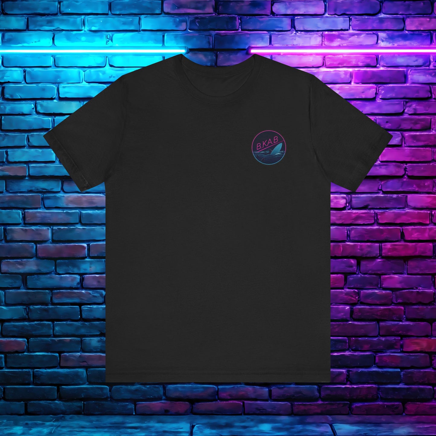 BKAB Shark Surfer 2-Sided Tee