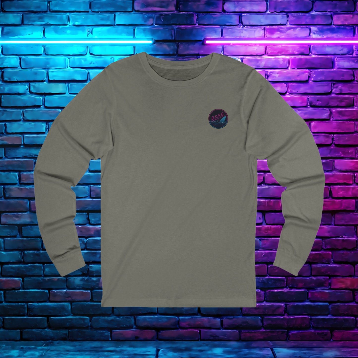 BKAB Shark Surfer Unisex Long Sleeve Tee