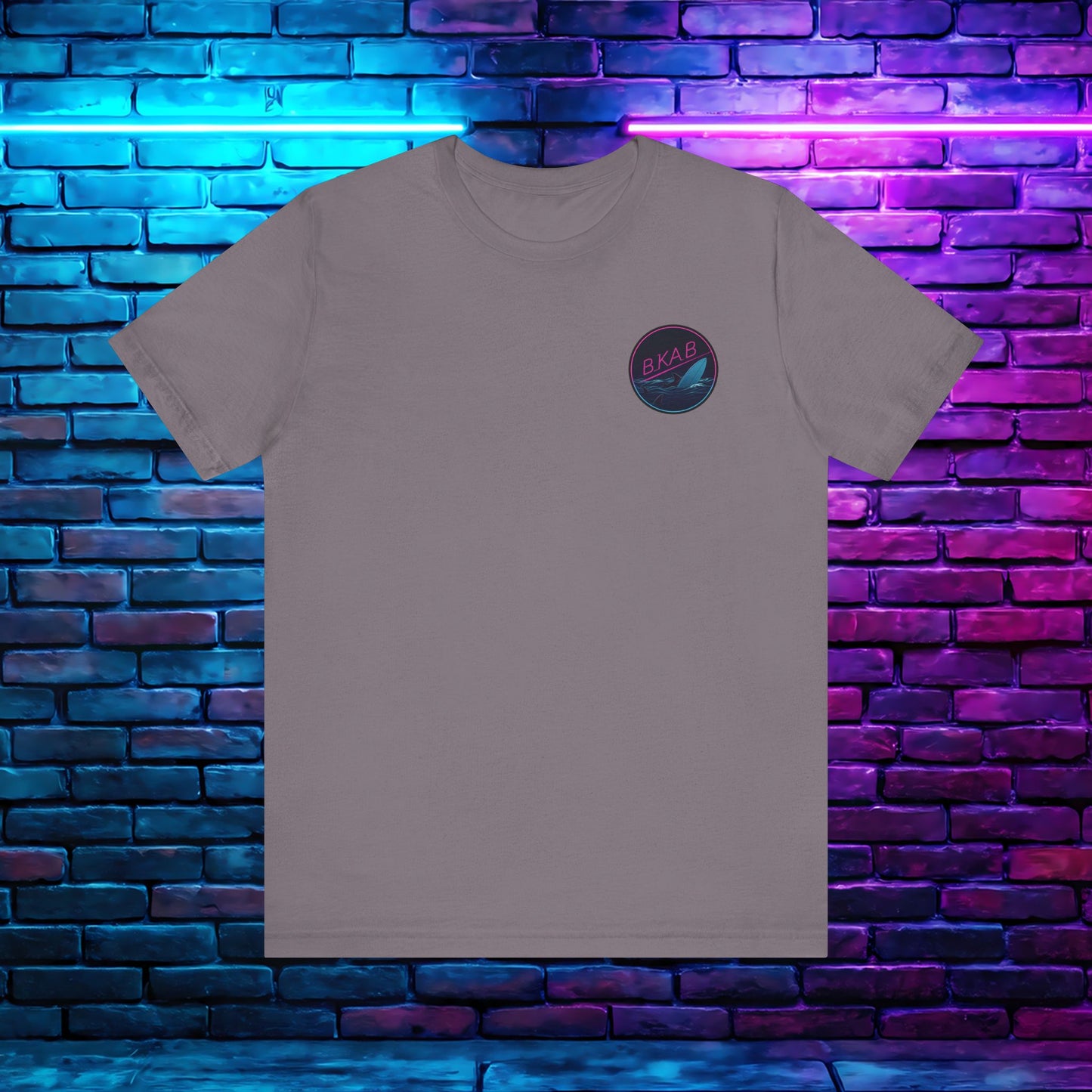 BKAB Shark Surfer 2-Sided Tee