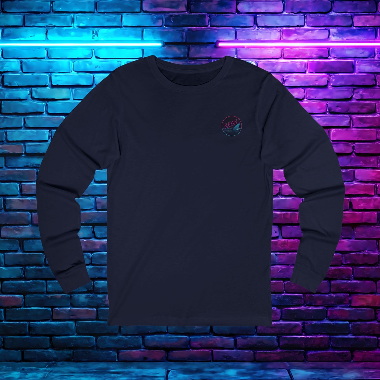 BKAB Shark Surfer Unisex Long Sleeve Tee