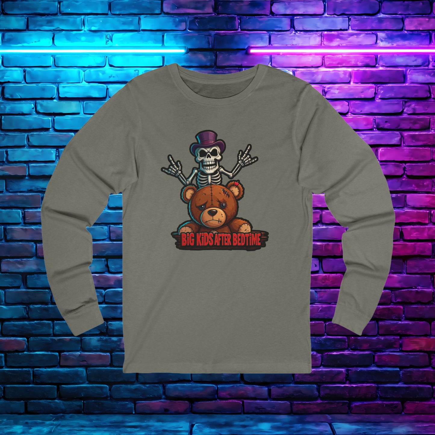 Metalhead Jim Unisex Long Sleeve Tee