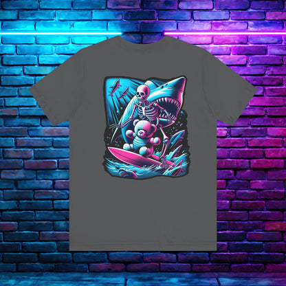 BKAB Shark Surfer 2-Sided Tee