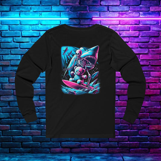 BKAB Shark Surfer Unisex Long Sleeve Tee