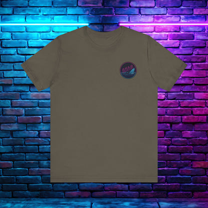 BKAB Shark Surfer 2-Sided Tee