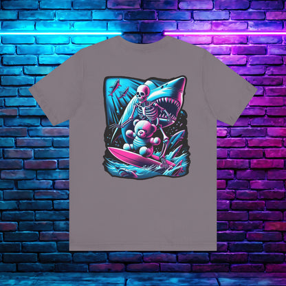 BKAB Shark Surfer 2-Sided Tee