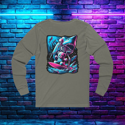 BKAB Shark Surfer Unisex Long Sleeve Tee