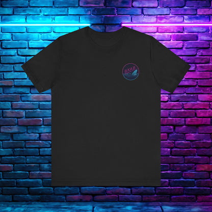 BKAB Shark Surfer 2-Sided Tee