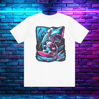 BKAB Shark Surfer 2-Sided Tee