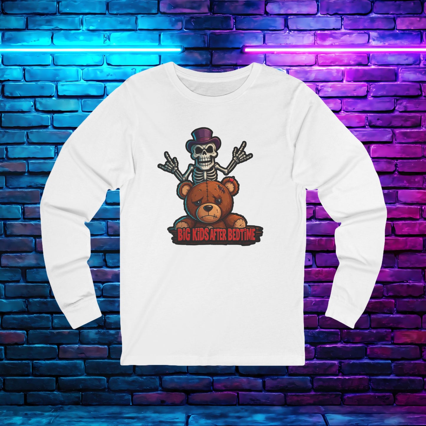 Metalhead Jim Unisex Long Sleeve Tee